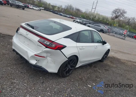 2022 Honda Civic Sport from USA, damaged, VIN 19XFL2H80NE011568